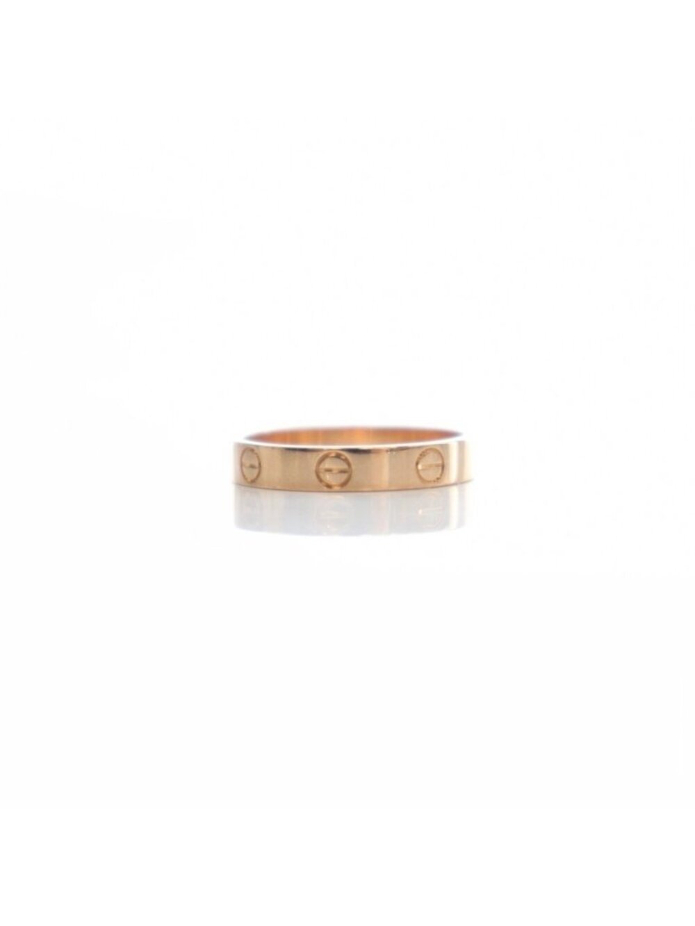 Cartier Love Ring Bismotif 57 Pink Gold
